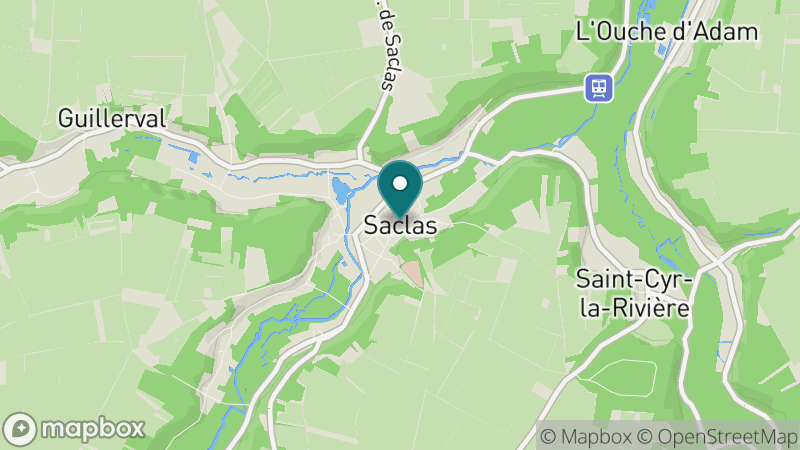 Carte - Saclas