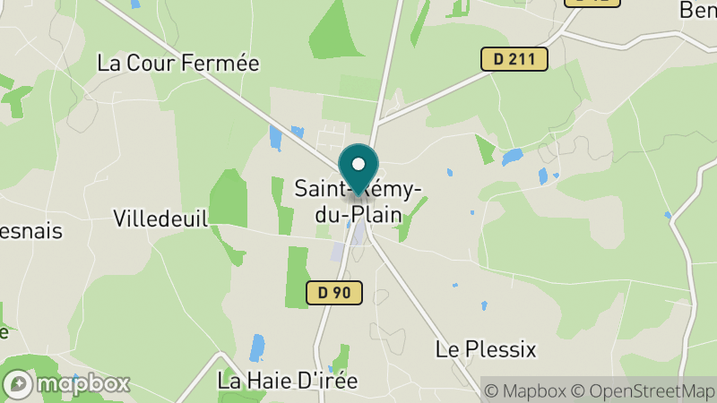 Carte - Saint Remy Du Plain
