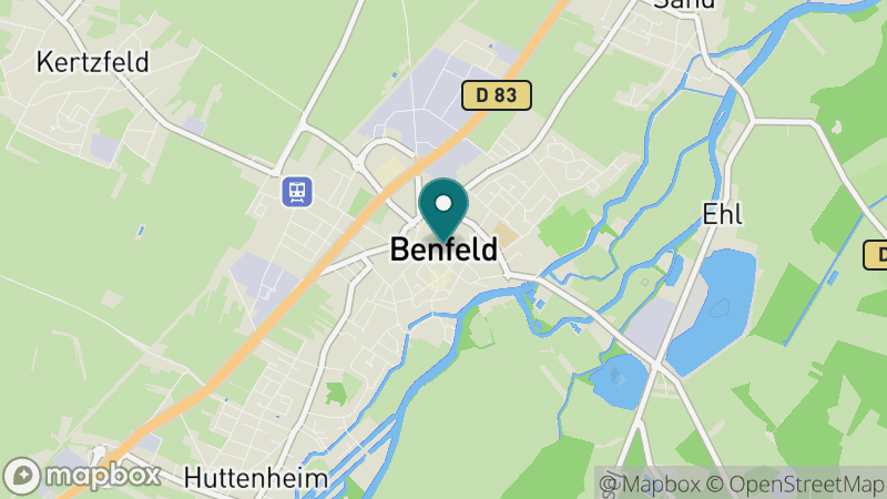 Carte - Benfeld