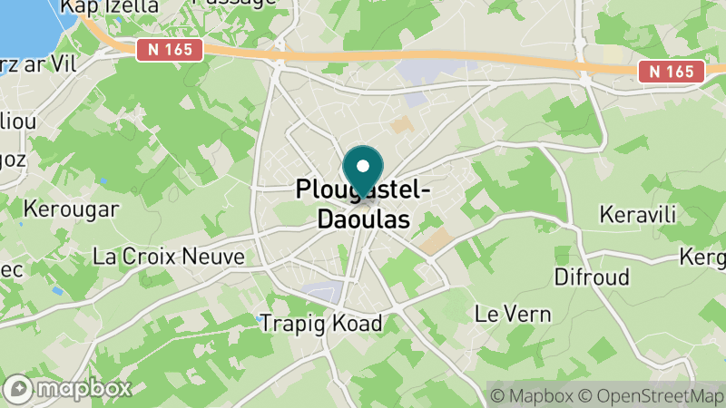 Carte - Plougastel Daoulas