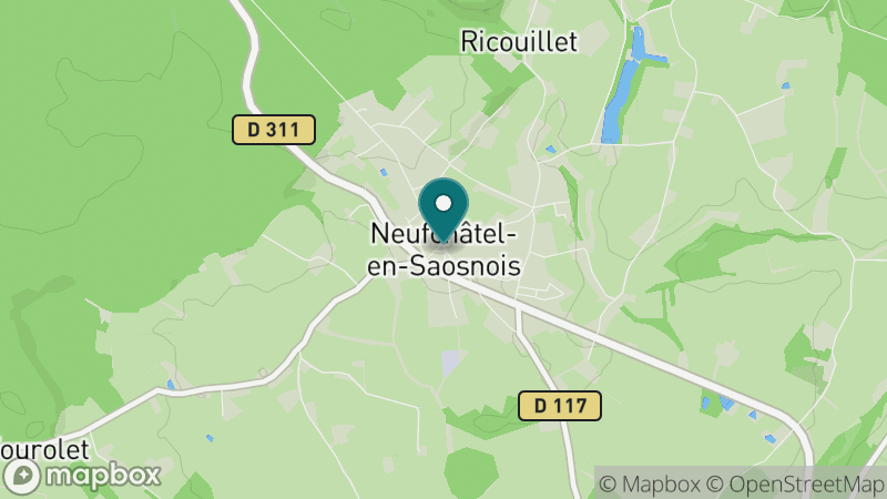 Carte - Neufchâtel-en-Saosnois