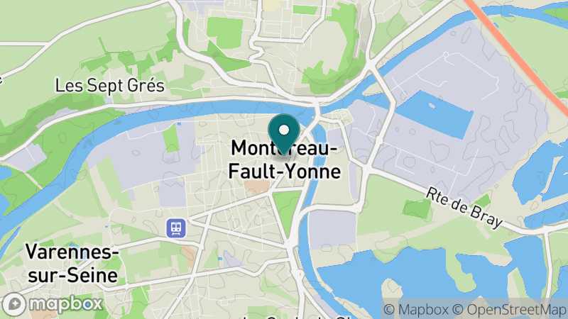 Carte - Montereau Fault Yonne