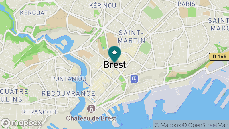 Carte - Brest