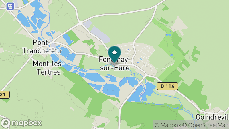 Carte - Fontenay Sur Eure