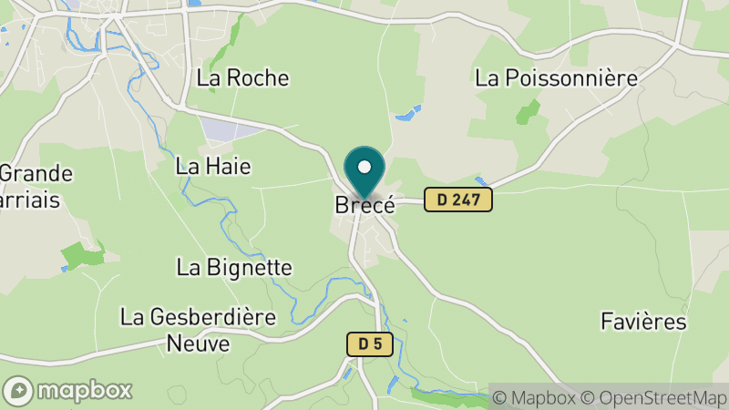 Carte - Brecé