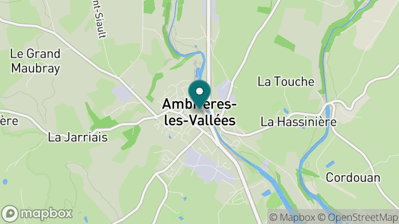 Carte - Ambrieres Les Vallees