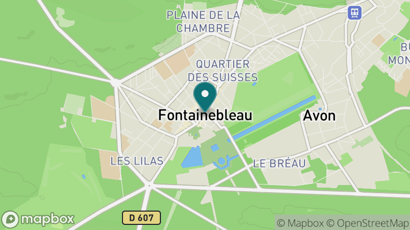 Carte - Fontainebleau