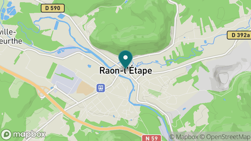 Carte - Raon L'etape