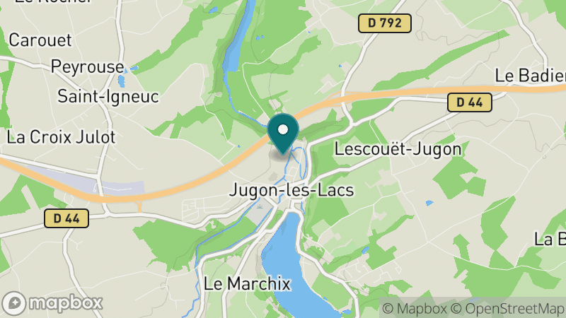 Carte - Jugon Les Lacs