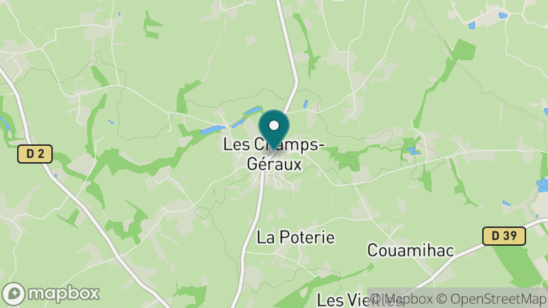 Carte - Les Champs-Géraux