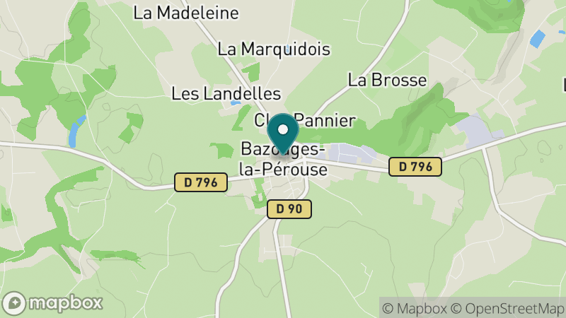 Carte - Bazouges La Perouse