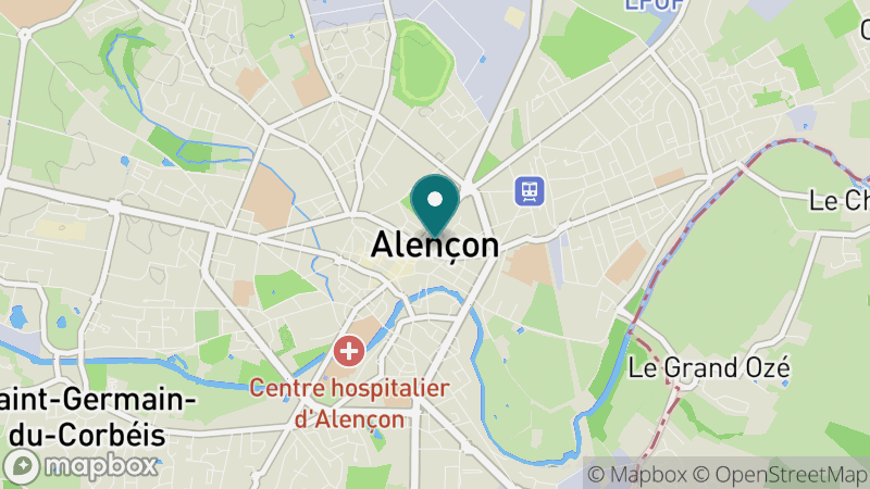 Carte - Alencon