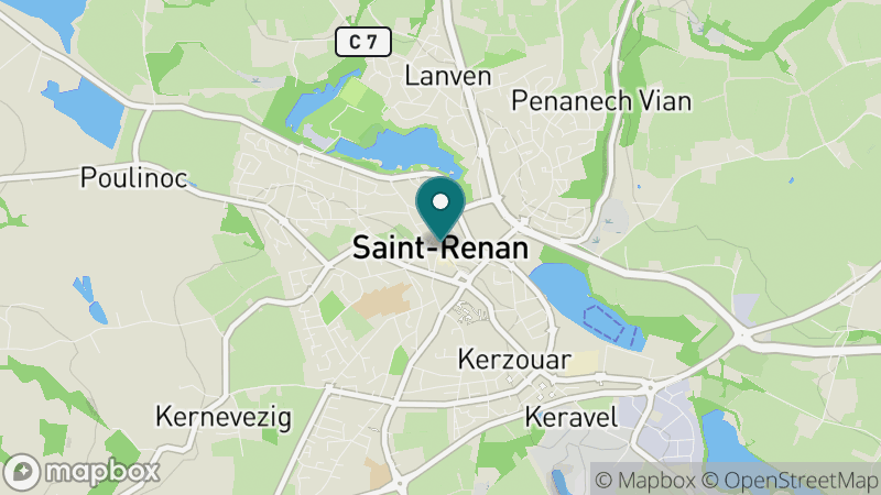 Carte - Saint Renan