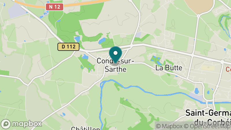 Carte - Conde Sur Sarthe