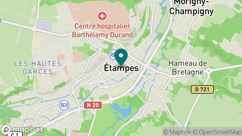Carte - Étampes