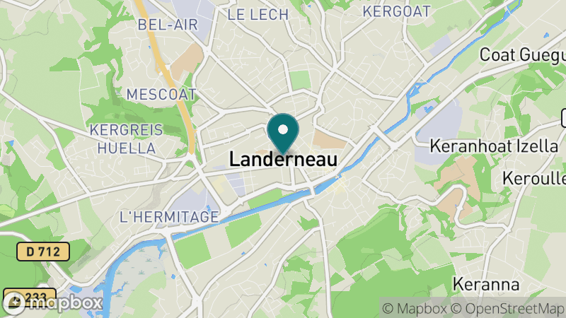 Carte - Landerneau