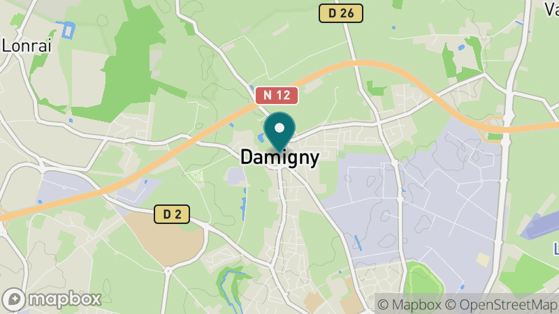 Carte - Damigny