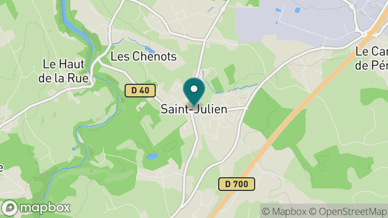 Carte - Saint Julien