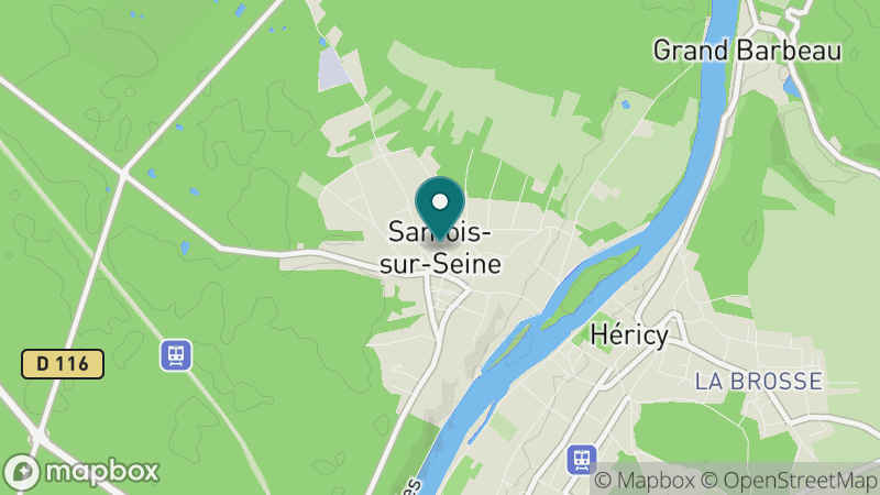 Carte - Samois-sur-Seine