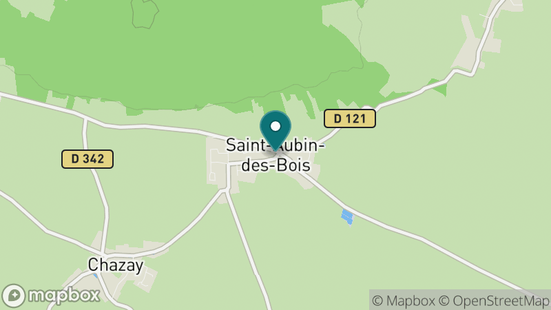 Carte - Saint Aubin Des Bois