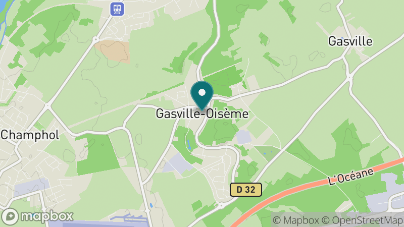 Carte - Gasville Oiseme
