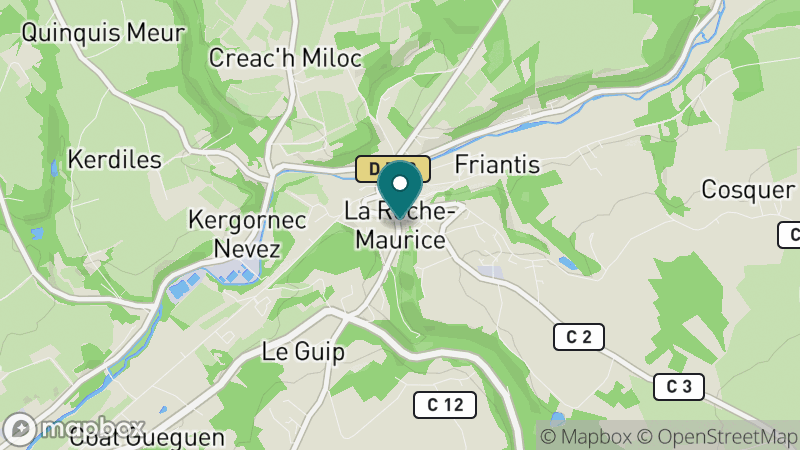 Carte - La Roche Maurice