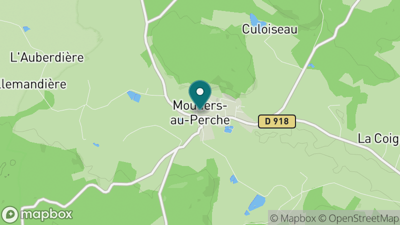 Carte - Moutiers Au Perche