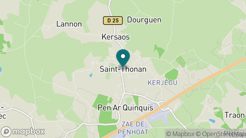 Carte - Saint Thonan