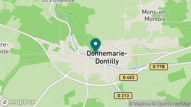 Carte - Donnemarie-Dontilly