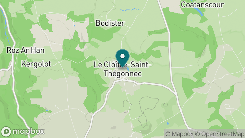 Carte - Le Cloitre Saint Thegonnec