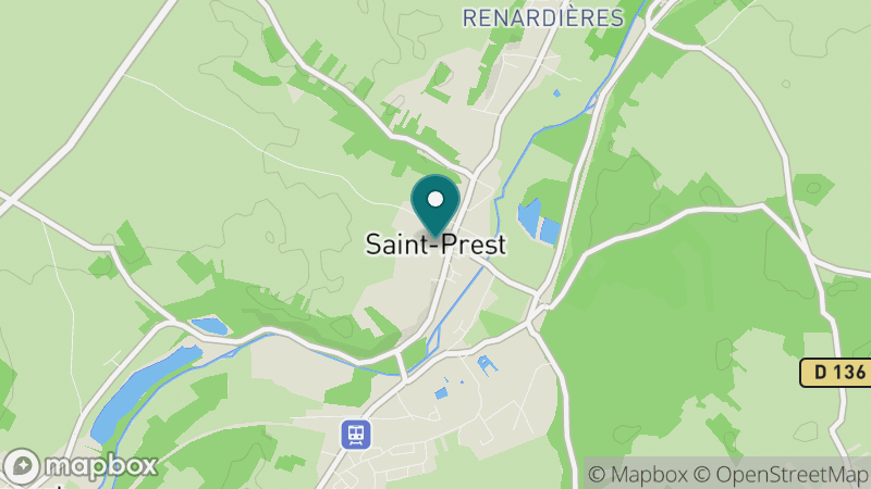 Carte - Saint-Prest