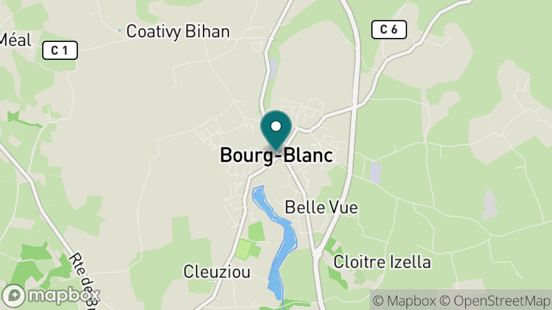 Carte - Bourg Blanc