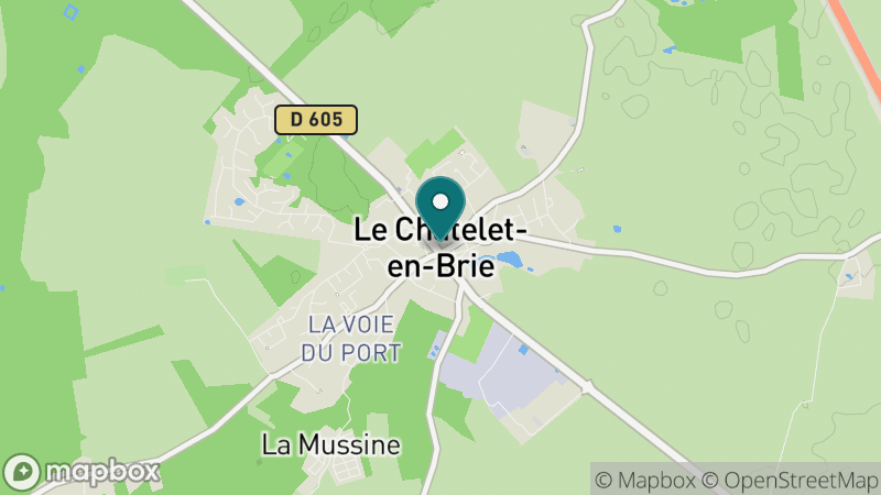 Carte - Le Chatelet En Brie