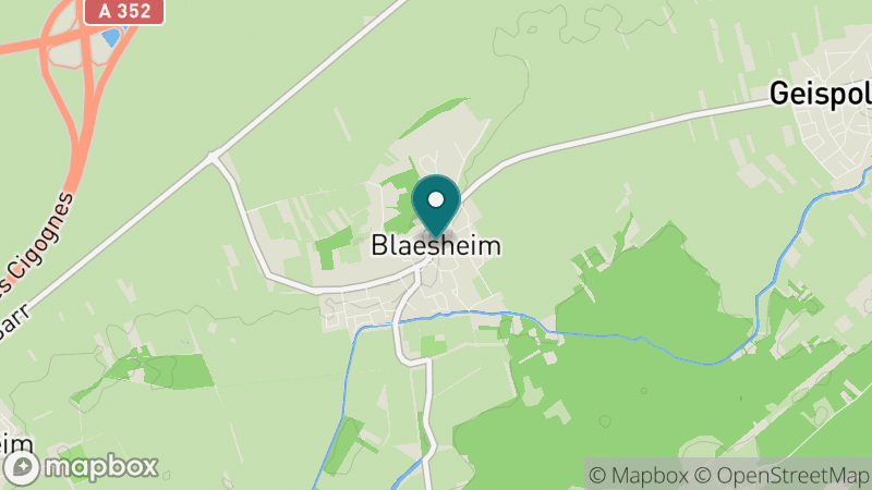 Carte - Blaesheim