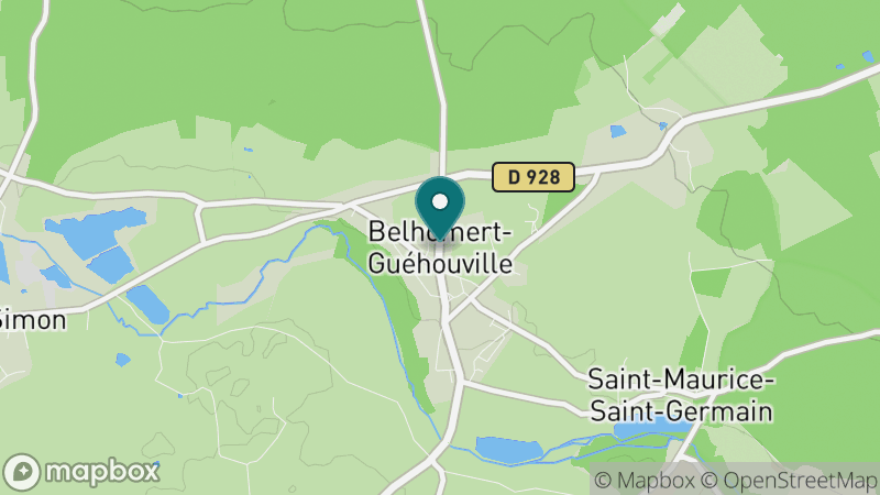 Carte - Belhomert-Guéhouville