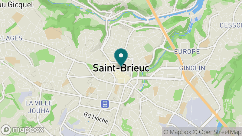 Carte - Saint-brieuc