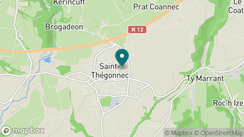 Carte - Saint Thegonnec