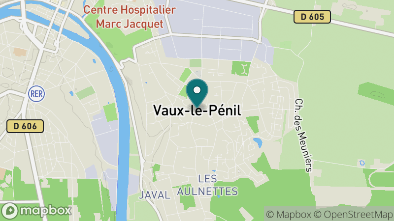 Carte - Vaux Le Penil
