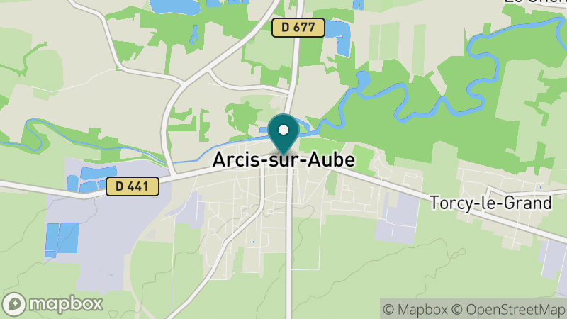 Carte - Arcis Sur Aube