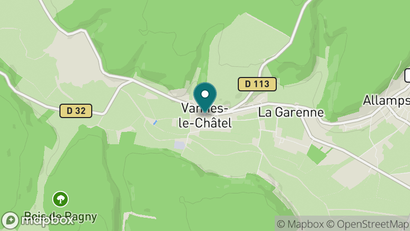 Carte - Vannes-le-Châtel