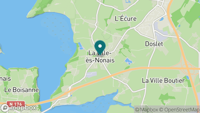 Carte - La Ville Es Nonais