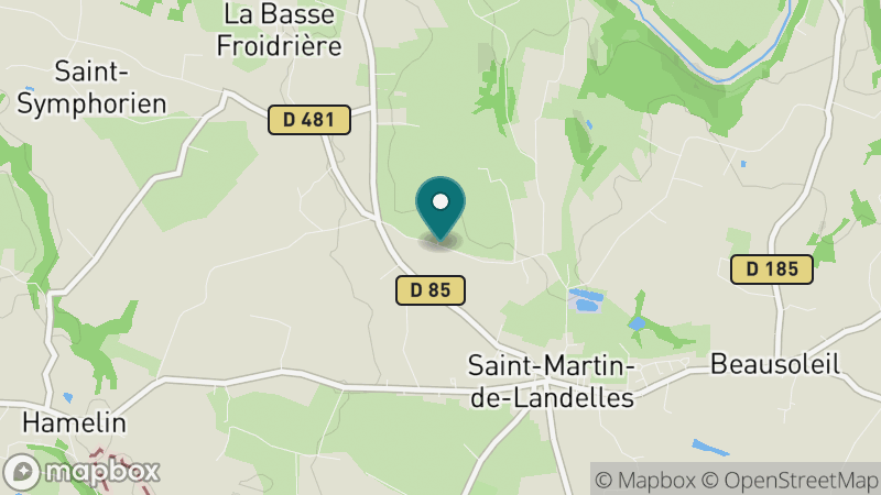 Carte - Saint Martin De Landelles