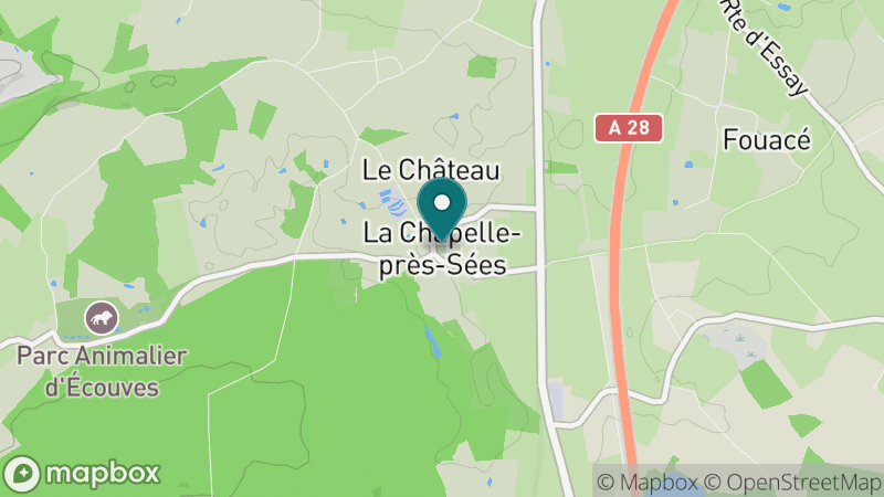 Carte - La Chapelle Pres Sees