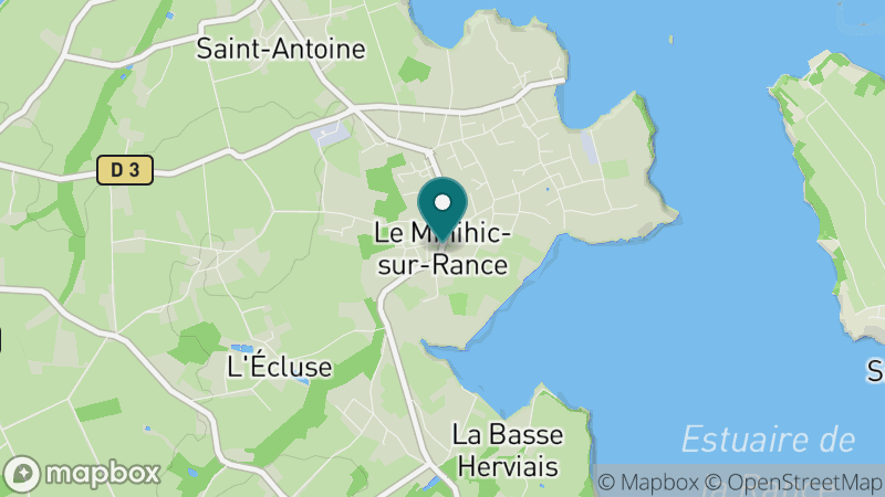 Carte - Le Minihic Sur Rance