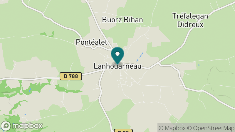 Carte - Lanhouarneau