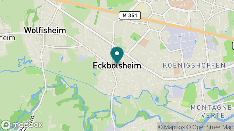 Carte - Eckbolsheim