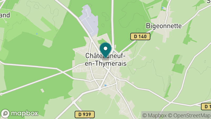 Carte - Chateauneuf En Thymerais