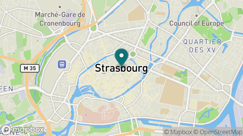 Carte - Strasbourg