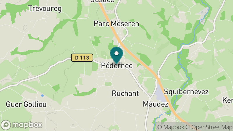 Carte - Pédernec