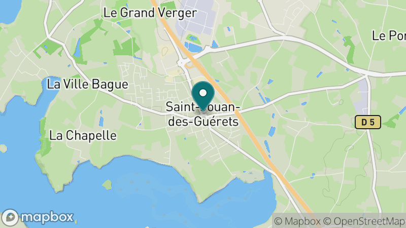 Carte - Saint-Jouan-des-Guérets